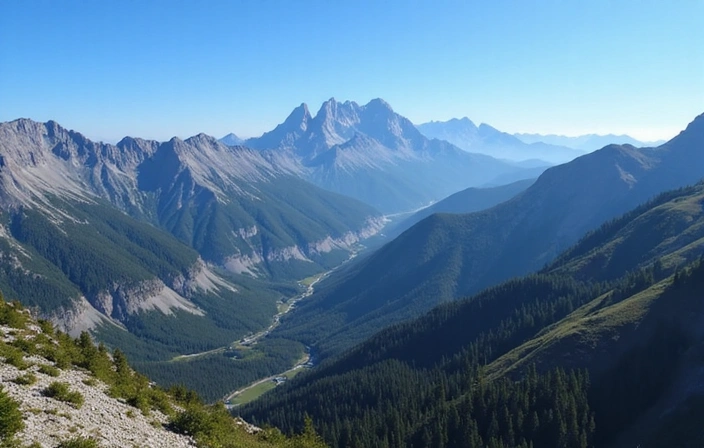 Screenshot from a vibrant travel vlog